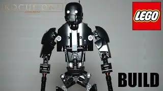 Star Wars: K-2SO LEGO build - TIMELAPSE