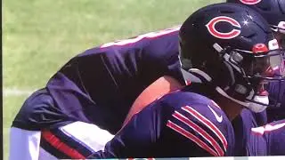 Justin fields 1st NFL SNAP