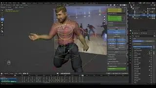 การใช้งาน Blender ทำ Animation (Basic RotoScoping) Blocking
