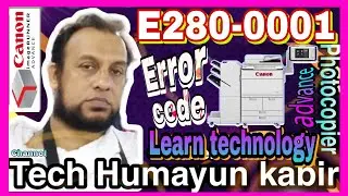 How can Canon advance solve the error code E280-0001? The problem is discussed here. Content 