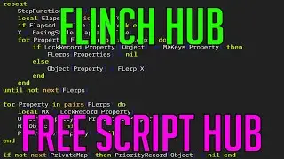 FLINCH HUB FREE SCRIPT HUB (ROBLOX)