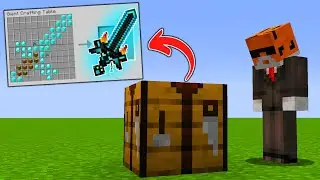 Minecraft But Tools Are GIANT!