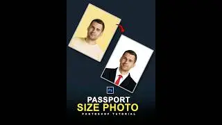 How to Make Passport Size Photo in Photoshop | Photoshop Tricks and Tips