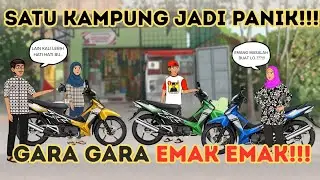 SATU KAMPUNG PANIK ‼️GARA GARA EMAK EMAK TUKANG NYEBARIN HOAX - Animasi Azab