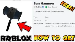 HOW TO GET THE BAN HAMMER ON ROBLOX *April Fools 2023*