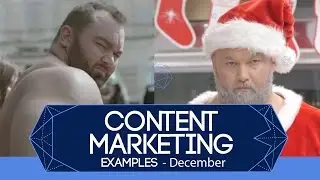 Best Content Marketing Examples - December 2016