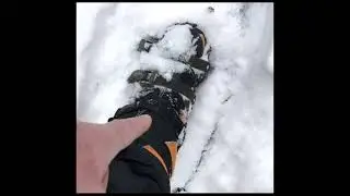 Снегоступы GV. Хождение по глубокому снегу. Особенности креплений.