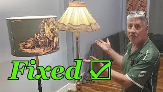 Turning $5 into $340 from a Garage Sale! How to Repair Vintage Standard Floor Lamps for Crazy Profit