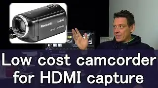 Bargain Panasonic V160 camera for Livestreaming is surprisingly good.