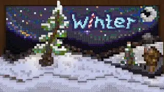 С Новым Годом [ TimeLapse Minecraft ]