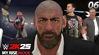 WWE 2K25 - My Rise 06: HE CHEATED ON ME!!!