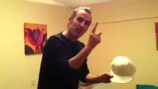 How to put on a baseball cap