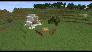 Как построить простой лагерь в Minecraft`е