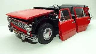 Сборка ВаЗ 2101(Жигули) №88№89№90№91№92 Hachette 1/8