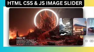 HTML CSS JavaScript Slider | html CSS js slideshow | carousel slider html CSS js | Bangla tutorial