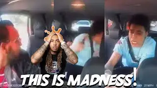 ABSOLUTELY INSANE!! Man SAVAGELY Stabbed Multiple Times In Taxi!