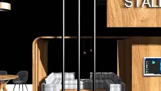 3D Exhibition Stall I Arena Animation