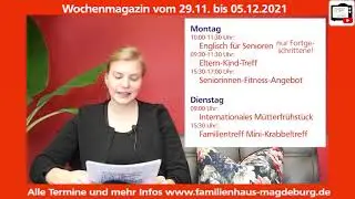 Wochenmagazin vom 29.11. - 05.12.2021