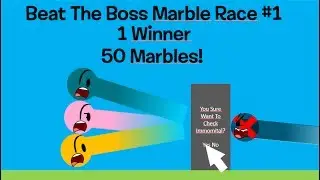 Beat The Boss Marble Race #1