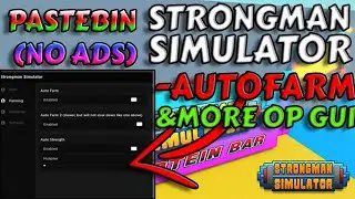 (OP) Strongman Simulator Script pastebin 2023