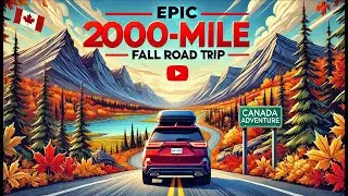 Epic Road Trip 2024: Beauty of Fall in Canada (Cinematic)