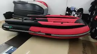Лодка Б/У Gladiator E450X Красно-черная
