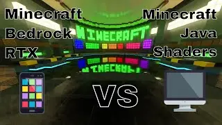 Minecraft Java shaders Vs Bedrock RTX