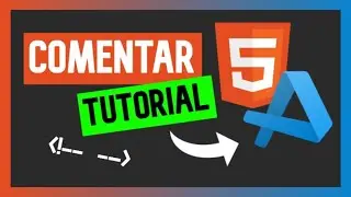 🧡 How to COMMENT in HTML with Visual Code ⬅️