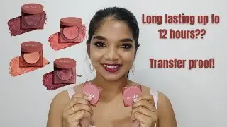 *NEW* HUDA BEAUTY GLOWISH CHEEKY VEGAN BLUSH POWDER I REVIEW I ON BROWN/INDIAN SKIN TONE