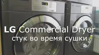 Сушильная машина LG TD-V1329EA4 Commercial Dryer - Стук во время сушки. Замена ролика.