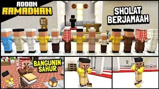 BISA SHOLAT BERJAMAAH! Addon Mcpe Edisi Ramadhan 2023!
