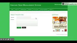 Grocery Shop Management System