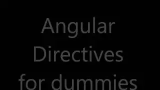 Directives in angular in 11 minutes