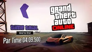 GTA Online - Time Trial - End to End (Under Par Time)