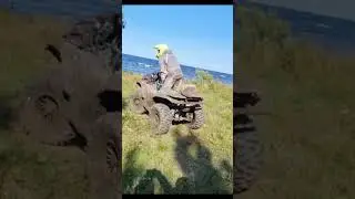 На Ладогу на квадроциклах. 