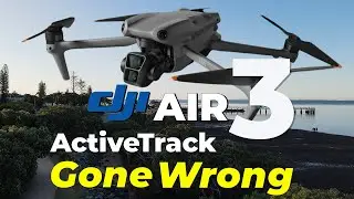 DJI Air 3 Extreme ActiveTrack Test Gone Wrong!