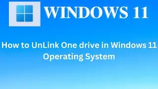 how to unlink onedrive account from windows 11