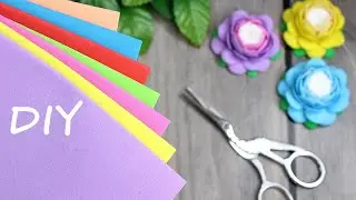 Как сделать РОЗУ из фоамирана 🌹 Простой способ! Цветы своими руками 🌹