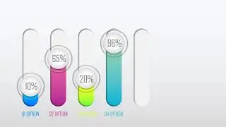 Infographic Progress Bar for Powerpoint Free
