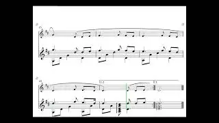 Completo en tí Violín y guitarra clasica