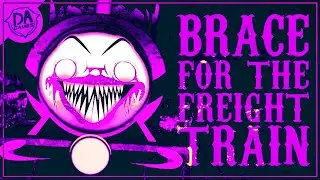 CHOO CHOO CHARLES SONG (Brace For The Freight Train) LYRIC VIDEO | Slowed+Reverb