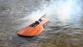 Best of RC boat crashes Achterdieksee Bremen 2015