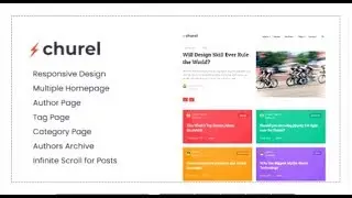 Churel - Modern and Powerful Jekyll Blog Theme | Themeforest Templates