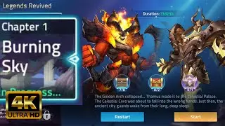 Legends Revived CHAPTER 1 - BURNING SKY Mobile Legend: Adventure Walkthrough