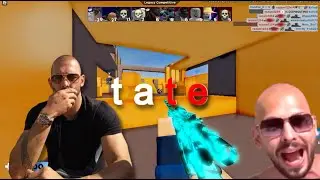 andrew tate playing arsenal be like..
