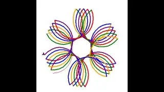 Amazing Beautiful Design Using Python Circle Turtle Graphic