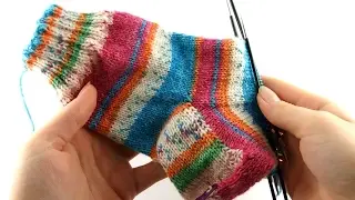 Wie stricke ich Socken? #5 Ferse