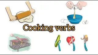 Cooking Verbs in English - Cooking Vocabulary | English practice 