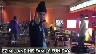 EZ MIL BONDING WITH HIS FAMILY BEFORE HIS VIRTUAL CONCERT