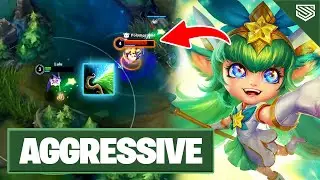HOW TO PLAY MORE AGGRESSIVE WITH ENCHANTERS 🔥 LULU WILD RIFT GAMEPLAY